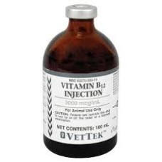 Vitamin B12 Injection 3000 mcg/mL, 100mL Vitamin B12 Injection 3000 mcg/mL, 100mL