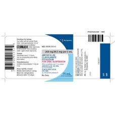 Clavulanate K (Clavamox Generic) & Amoxicillin Oral Susp 200mg/5mL, 75mL