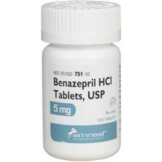 Benazepril HCl Tablets 5mg, 100# Benazepril HCl Tablets 5mg, 100#