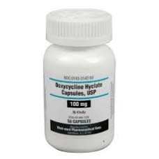 Doxycycline Hyclate (Vibramycin) Capsules 100 mg