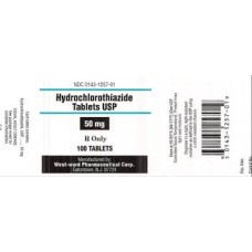 Hydrochlorothiazide Tablets, 50mg