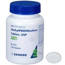 MethylPREDnisolone Tablets, 4mg