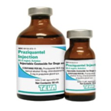 Praziquantel (Generic Droncit®) Injection 56.8 mg/mL, 10 mL