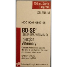 Selenium & Vitamin E Injectable 1mg/mL, 100mL (Bo-Se®)