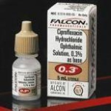 Ciprofloxacin Hydrochloride Ophth Solution 0.3%, 5 mL