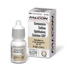 Gentamicin Sulfate Ophth Solution 0.3%, 5 mL