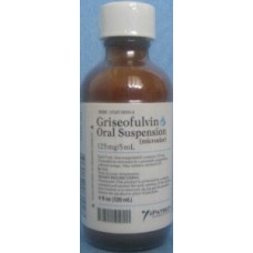 Griseofulvin Microsize Oral Suspension 125 mg/5mL, 120 mL