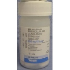 Clavulanate K (Clavamox generic) and Amoxicillin Tablets 500/125 mg Clavulanate K (Clavamox generic) and Amoxicillin Tablets 500/125 mg