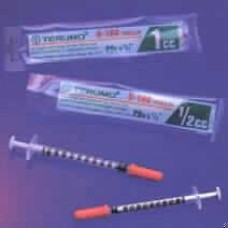 Syringe Disposable 1/2cc Insulin, 28G x 1/2" Syringe Disposable 1/2cc Insulin, 28G x 1/2"